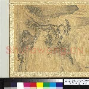 清王翚画山水 册 仿燕文贵松岩飞瀑图|2幅|22.89 MB|高清下载