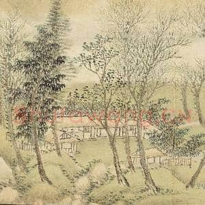 清王翚画山水 册 仿惠崇早春图|5幅|53.96 MB|高清下载