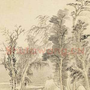 清王翚画山水 册 平林野趣|4幅|42.65 MB|高清下载