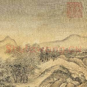 清王翚仿古山水 册 仿燕肃竹石寒林|5幅|62.98 MB|高清下载