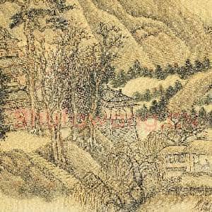 清王翚仿古山水 册 秋城山寺|4幅|49.35 MB|高清下载