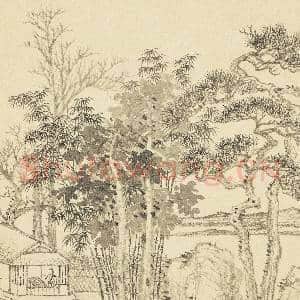 清王翚图绘 册 桐阴高士仿卢浩然笔|4幅|39.26 MB|高清下载