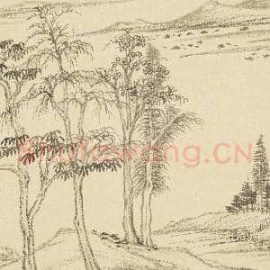 清王翚图绘 册 仿倪瓒山水|4幅|38.8 MB|高清下载