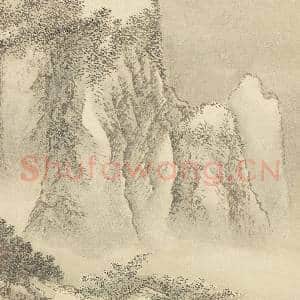 清王翚图绘 册 仿范宽雪图|4幅|39.45 MB|高清下载