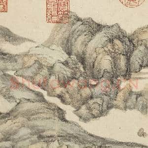 清恽寿平画山水 册 仿陈汝言山水|5幅|43.3 MB|高清下载