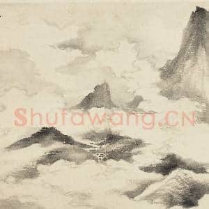 清恽寿平画山水 册 云山|4幅|32.4 MB|高清下载