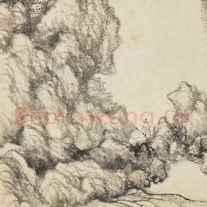 清恽寿平画山水 册 桥亭策杖|4幅|34.82 MB|高清下载