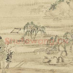 清恽寿平画山水 册 仿黄公望沙碛图|4幅|40.43 MB|高清下载