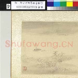 清恽寿平画湖山小景 册 梁溪归棹图|3幅|31.14 MB|高清下载