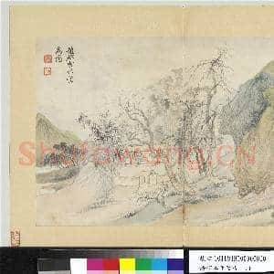 清恽寿平摹古 册 仿赵孟俯竹堂高隐|1幅|10 MB|高清下载