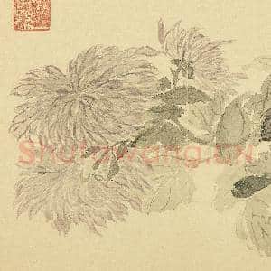 清恽寿平摹古 册 菊花|6幅|53.84 MB|高清下载