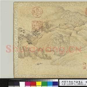 清恽寿平瓯香馆写意 册 善卷洞图|1幅|13.27 MB|高清下载