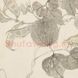 清恽寿平写生花卉 册 促织夹荳|4幅|36.46 MB|高清下载