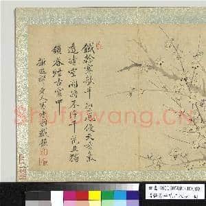清恽寿平花卉八帧 册 拟逃禅老人寒香图|1幅|10.73 MB|高清下载