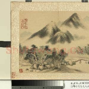 清瀞睿仿宋元人山水 册 云山涌翠|1幅|11.56 MB|高清下载