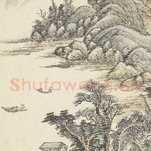 清吴历橅宋元人山水 册 濒水楼阁|4幅|39.85 MB|高清下载