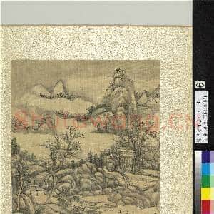 清王原祁画山水 册 云山枯林|1幅|12.11 MB|高清下载