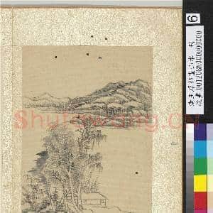 清王原祁画山水 册 一河两岸|1幅|14.31 MB|高清下载