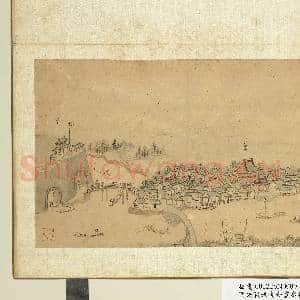 明钱谷张复合画水程图(一)册 娄门接待寺|1幅|9.72 MB|高清下载