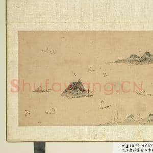 明钱谷张复合画水程图(一)册 金山焦山|1幅|9.1 MB|高清下载