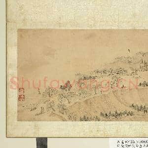 明钱谷张复合画水程图(一)册 扬子桥扬州|1幅|9.47 MB|高清下载