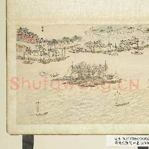 明钱谷张复合画水程图(二)册 宝应|1幅|9.45 MB|高清下载