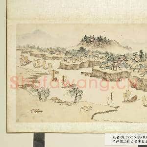 明钱谷张复合画水程图(二)册 宿迁|1幅|9.13 MB|高清下载