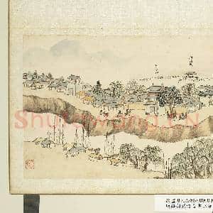 明钱谷张复合画水程图(三)册 兴济县干宁驿|1幅|9.83 MB|高清下载