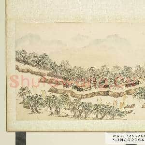 明钱谷张复合画水程图(三)册 杨柳青|1幅|9.42 MB|高清下载
