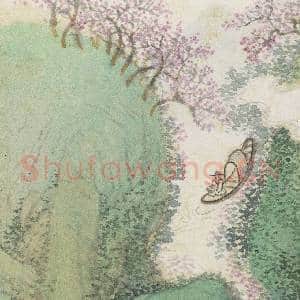 清恽寿平王翚花卉山水合册 册 仿赵孟俯山水|3幅|37.28 MB|高清下载