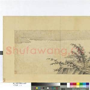 名画荟萃 册 明王绂林亭|1幅|8.59 MB|高清下载