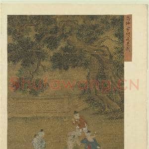 集珍寿古 册 元乔仲常闲庭婴戏|2幅|25.71 MB|高清下载