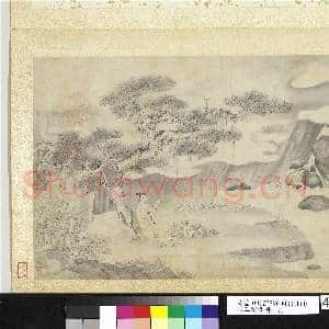 明三家画册 册 明唐寅山水|2幅|21.34 MB|高清下载