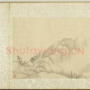 清周亮工集名家山水 册 清周荃松岭岩关|2幅|20.1 MB|高清下载