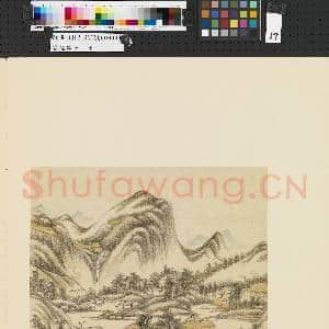 画幅集册 册 清沈嵛山水|1幅|7.89 MB|高清下载