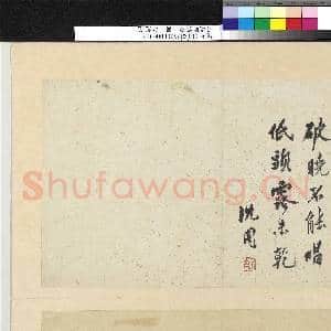 明沈周写意 册 鸡冠花|3幅|27.98 MB|高清下载