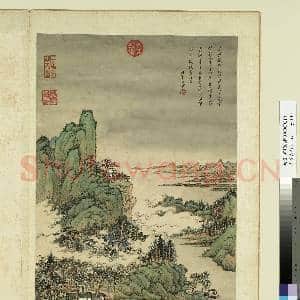 清黄鼎仿古山水.册.学赵彦征设色故画|1幅|11.65 MB|高清下载