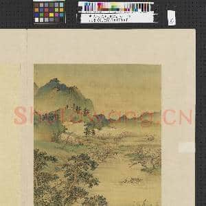 明人仿宋元诸家山水 册 清溪泛棹|1幅|11.42 MB|高清下载
