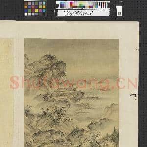 明人仿宋元诸家山水 册 蹇驴远渡|1幅|11.68 MB|高清下载