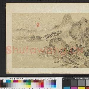 明人画幅集册 册 明张启祖四舟喧渡|3幅|33.93 MB|高清下载