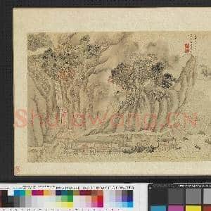 明人画幅集册 册 明诸念修怪峰藏阁|3幅|34.38 MB|高清下载
