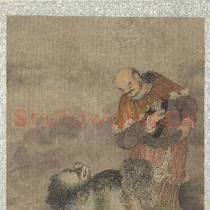 明郑重十八应真像 册 应真像(五)|3幅|35.67 MB|高清下载