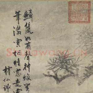 明谢时臣青松白云图 轴|8幅|89.54 MB|高清下载