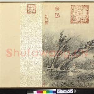 清金廷标画暮津问渡 卷|4幅|53.19 MB|高清下载