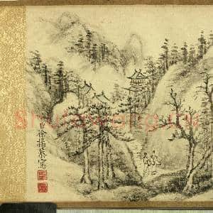 徐扬画山水 卷|3幅|38.14 MB|高清下载