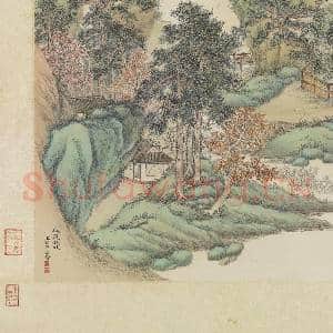 清弘旿画林麓秋晴 轴|6幅|61.97 MB|高清下载