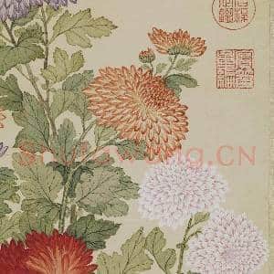 清邹一桂画菊 轴|9幅|92.68 MB|高清下载