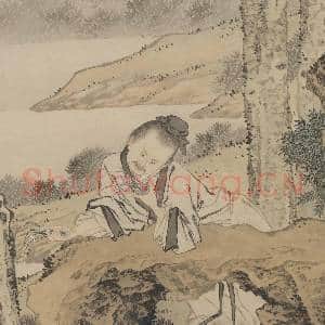 清金廷标采兰图高宗御题 轴|6幅|57.49 MB|高清下载