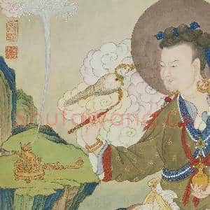 清姚文瀚画第十七纳纳答密答答喇尊者 轴|9幅|120.89 MB|高清下载