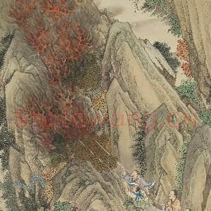 清谢遂仿唐人大禹治水图 轴|13幅|180.37 MB|高清下载